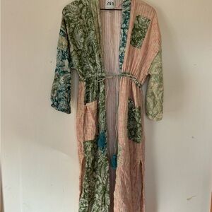 Zara Multicolor Paisley Kimono